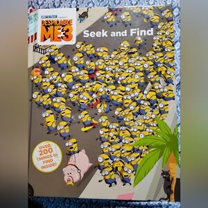 Despicable Me 3 Seek and Find Hardcover Book